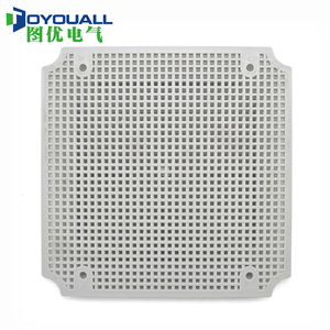 图优 AG系列塑料防水盒配件网格底板ABS蜂窝多孔安装板固定洞洞板