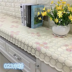 PVC电视柜桌布茶几垫床头柜垫田园桌布台布电视柜防水免洗可定制