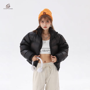 轻薄羽绒服女 保暖外套加厚白鸭绒短款 STN羽绒服女2025新款 冬季