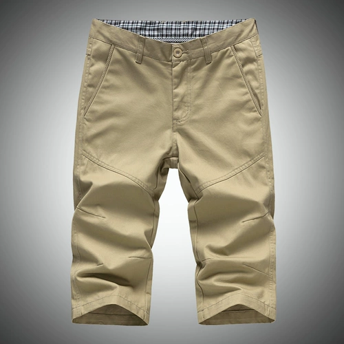 Мужские штаны, летние шорты, спортивные пляжные тонкие повседневные брюки, свободный прямой крой