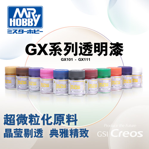 高达钢铁苍穹油性透明漆