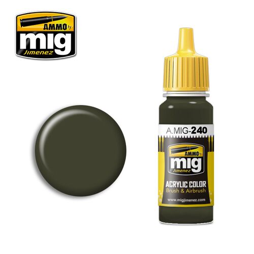 钢铁苍穹 AMMO MIG 真实色水性漆 240 FS34086 (ANA613) 17毫升