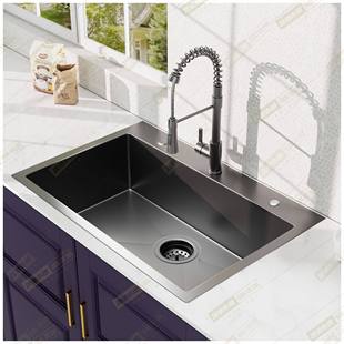 72x38 76x41 68x38 65x40 cm加厚不锈钢水槽厨房洗碗池水池 78x43