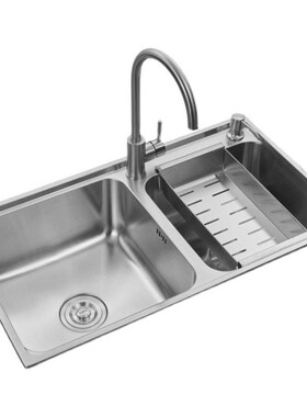 72x41 76x41 74x42 72x42 82x45 SUS不锈钢水槽双槽 厨房洗菜盆拉