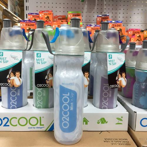 美国o2cool户外防漏学生运动水壶