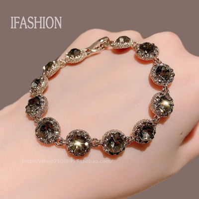 爆款月销10万件韩国进口镶钻手链