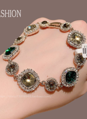 爆款月销10万件韩国进口镶钻手链