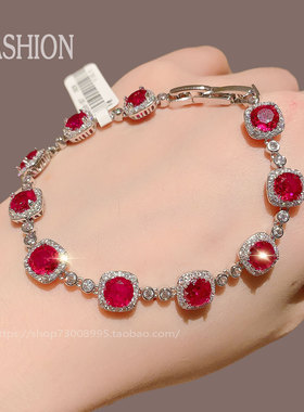 爆款月销10万件韩国进口镶钻手链