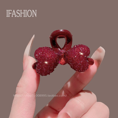 月销10万件的进口放糖蝴蝶结抓夹