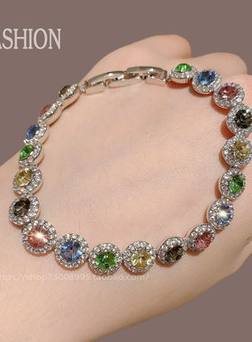 爆款月销10万件韩国进口镶钻手链