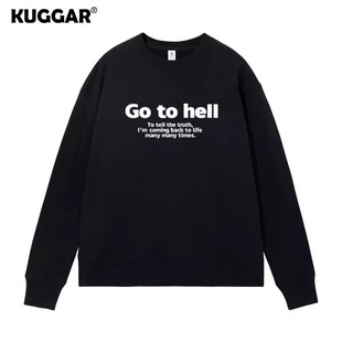 hell周边纯棉衣服衫 重启人生同款 男女日剧安藤樱go 卫衣秋冬季