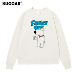 恶搞之家联名同款卫衣饺子布莱恩皮特盖酷家族长袖外套衣服秋冬