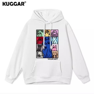 Taylor 专辑猫咪霉霉卫衣巡演连帽衣服周边 Swift泰勒斯威夫特同款