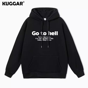 hell周边衣服连帽衫 重启人生同款 男女日剧安藤樱go 卫衣秋冬季