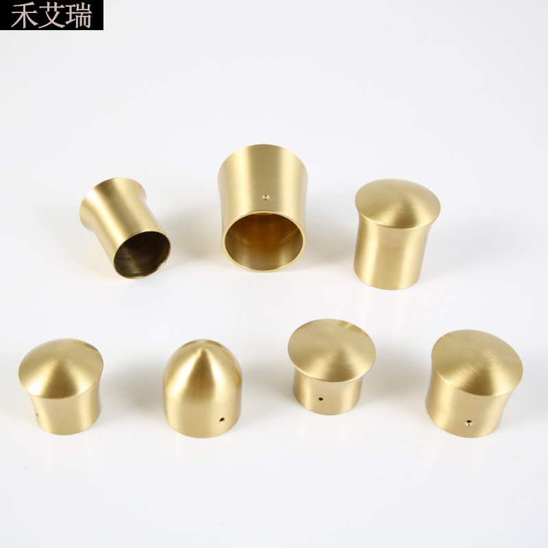 纯铜铜帽新中式铜护套