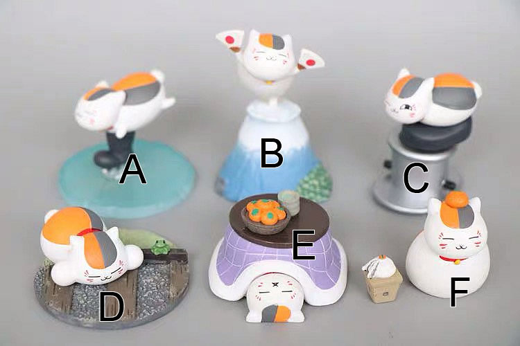 日本热门动画猫咪老师散货公仔
