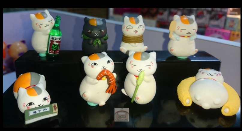 日本夏目友人帐公仔 猫咪老师 手机链 手机绳 吊饰 挂饰 挂件