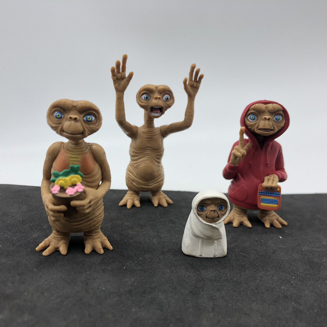 【绝版】美国经典外星人老电影 et外星人系列 公仔手办模型摆件