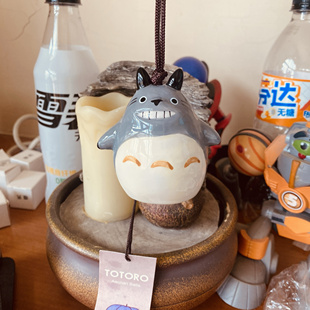 龙猫风铃漫画动画周边模型公仔玩具微景观场景蛋糕装 饰摆件素材