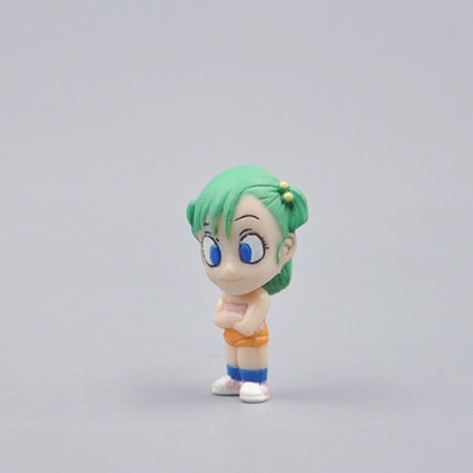【绝品】日本正版散货七龙珠琪琪Q版摆件 约3cm很小 非常稀有