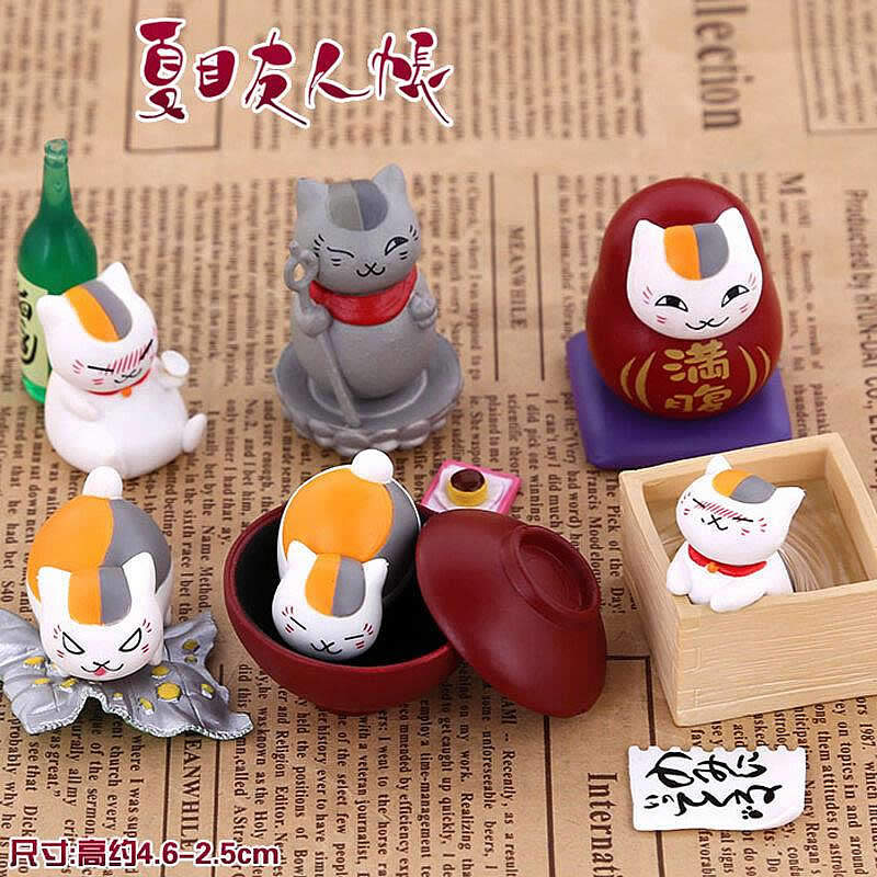 【绝品】日本正版散货 夏目友人帐 猫师傅 猫老师 各类造型 6款