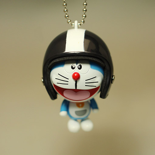 日本正版机器猫小叮当手机挂件 包包挂件汽车挂饰 高6厘米