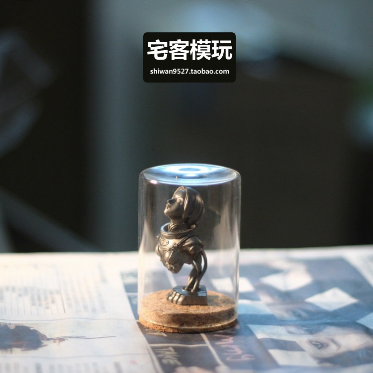 日本正版太空迷城金属迷之女半身雕像 约5.5cm 无瓶装 榎木ともひ