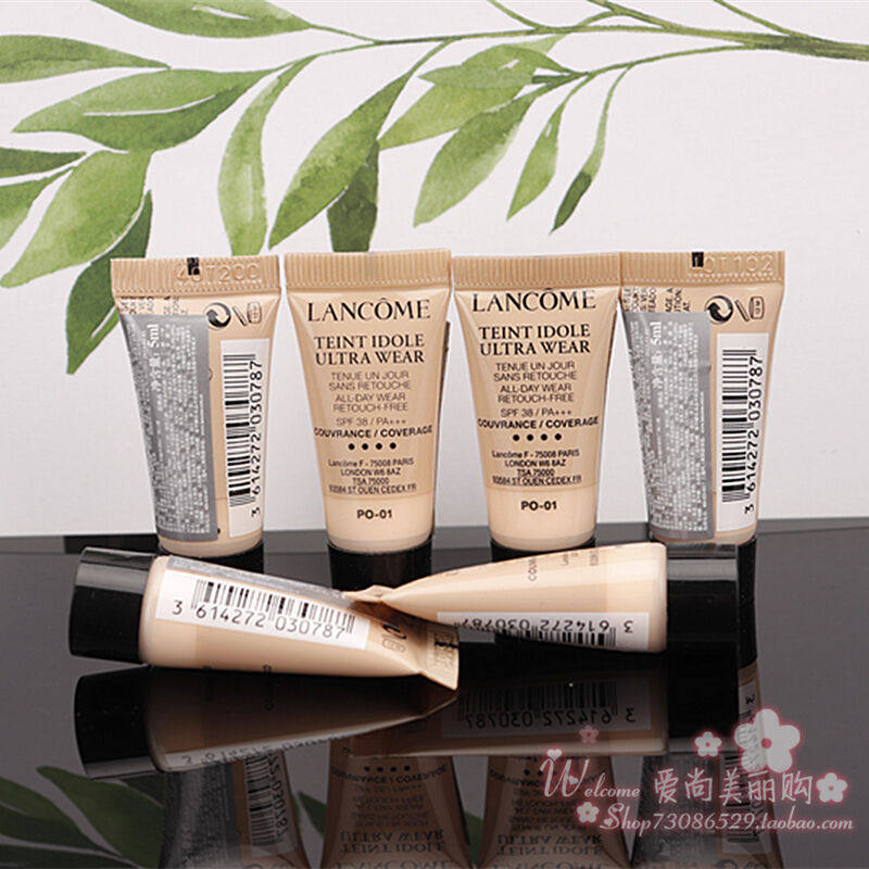 正品 兰蔻持妆轻透粉底液po-01 隔离5ml*6个等于30ml打包价遮瑕|msdalam kategori Alat solek/minyak wangi/kecantikan, Makeup/krim - dari Buy2taobao.com untuk memberikan perkhidmatan ejen Taobao profesional membeli