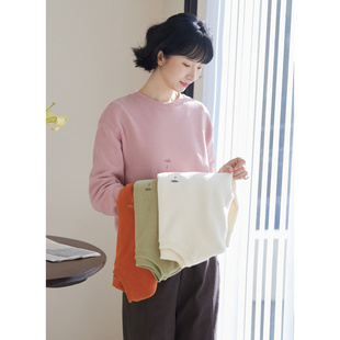 25年春款 蒲公英 重磅真丝棉混纺绣花宽松卫衣 飞扬 忘城H1082座