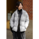 忘城N932座 新国标90白鸭绒保暖银羽绒服外套女 新款 灰调生活 冬季