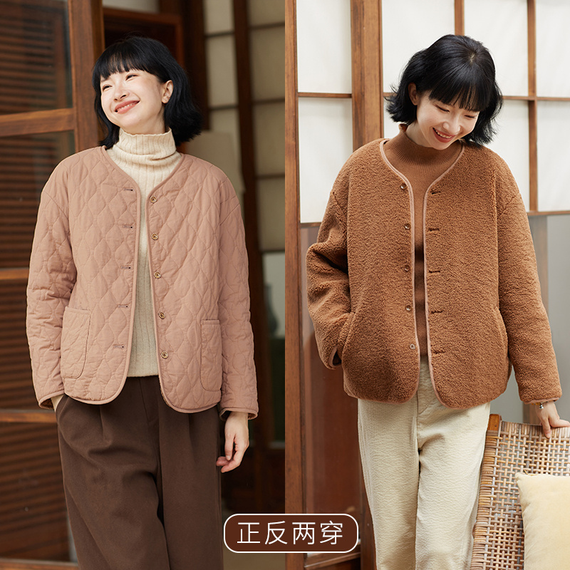 忘城常规文艺复古棉服