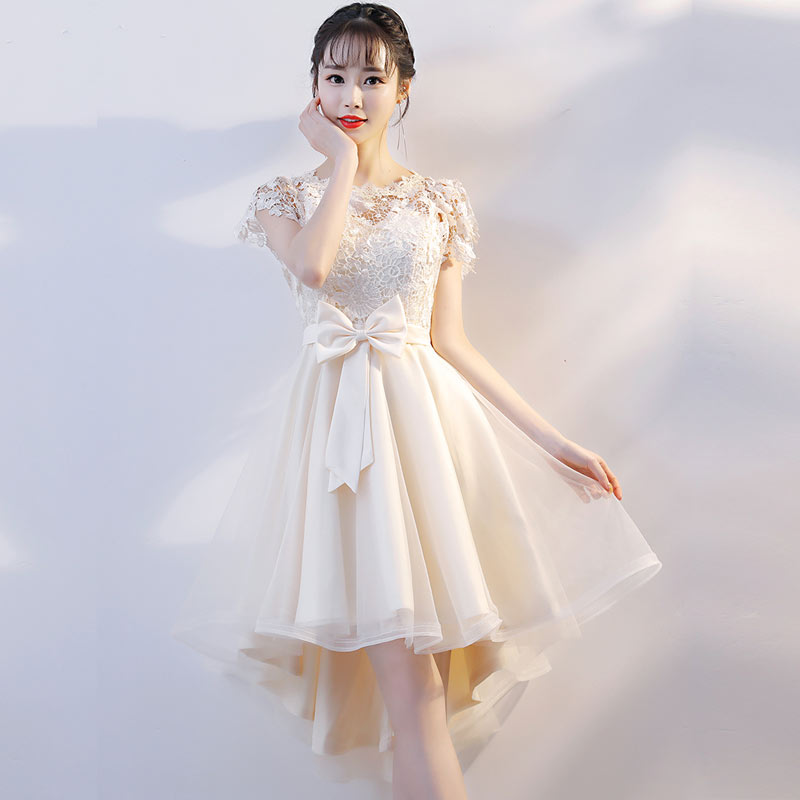 裙子平时可穿新娘网纱显瘦敬酒服