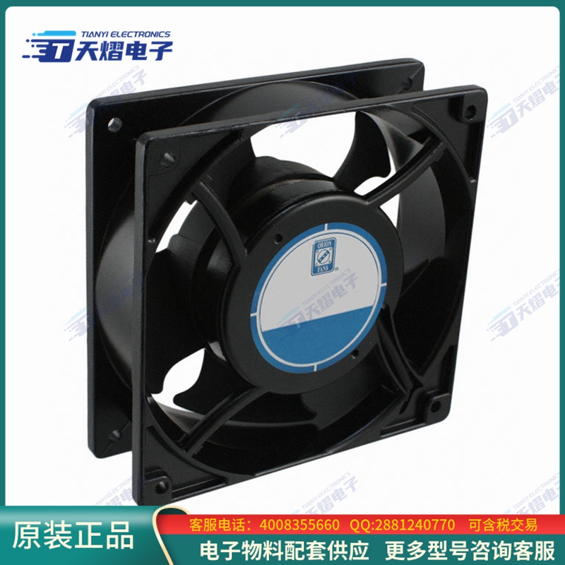AC风扇OA109AP-11-1TS【FAN AXIAL 120X38MM 115VAC TERM】
