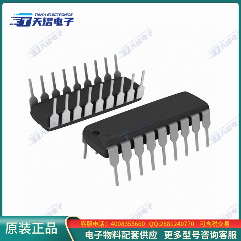 MCP23009-E/P《接口芯片IC XPNDR 3.4MHZ I2C 18DIP》