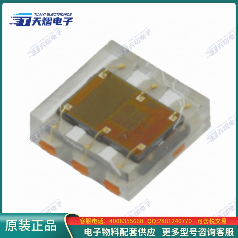 传感器TSL27721FN【SENSOR OPT AMBIENT 6DFN】