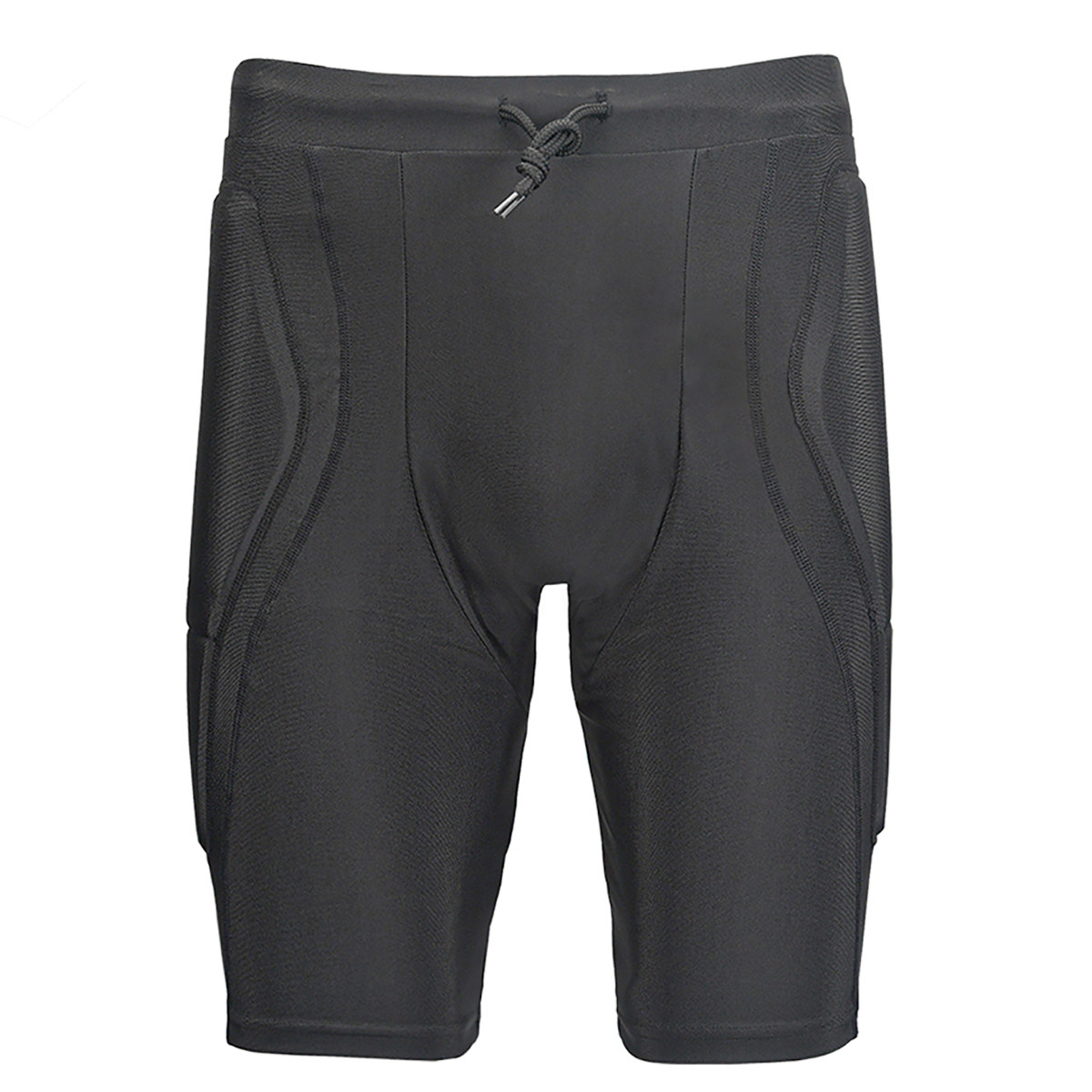 守门员服防撞防摩擦轻便铲球裤黑色五分短裤内穿大火足球掌柜推荐