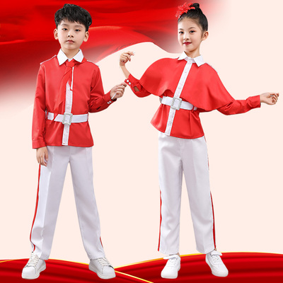 元旦中小学生护卫队女童表演服