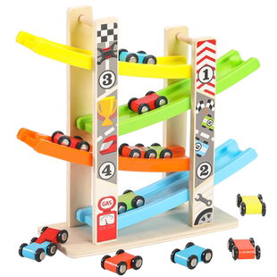 儿童滑翔轨道车玩具儿童3-6岁小汽车滑行小孩2岁宝宝惯性男孩益智