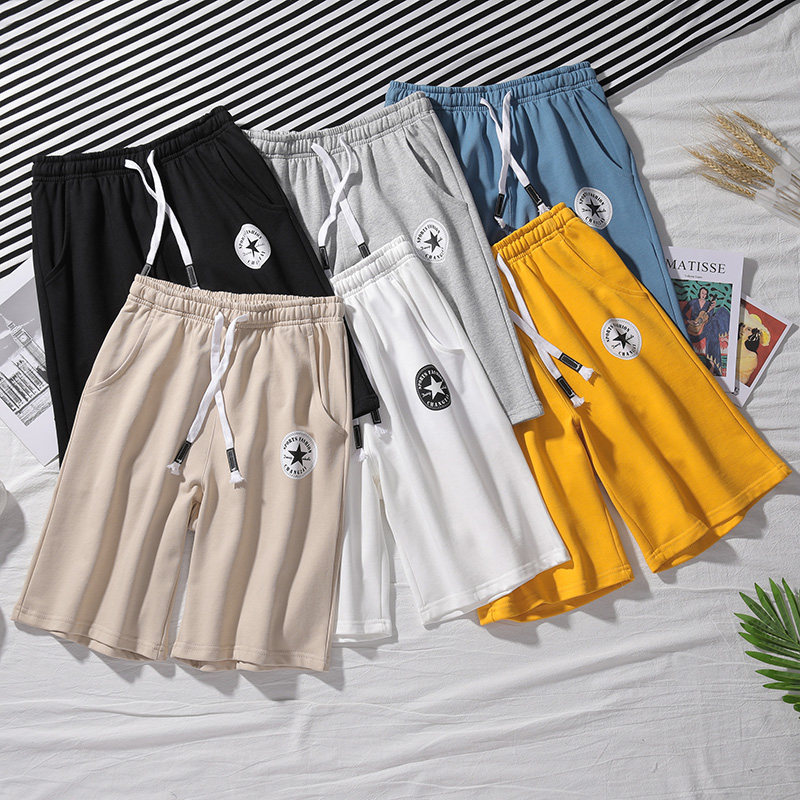 短裤男夏季薄款潮牌ins七分宽松休闲马裤沙滩工装外穿五分中裤子在类目 男装, 休闲裤中 - 来自Buy2taobao.com提供专业的淘宝代购服务