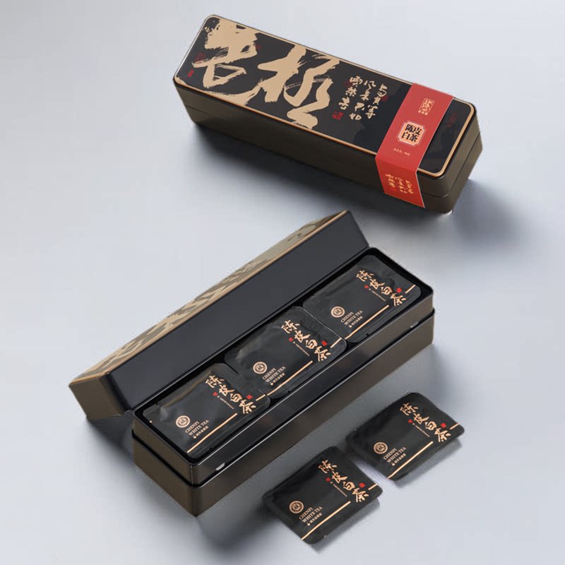 造极免费品鉴陈皮老白茶90g一条图片