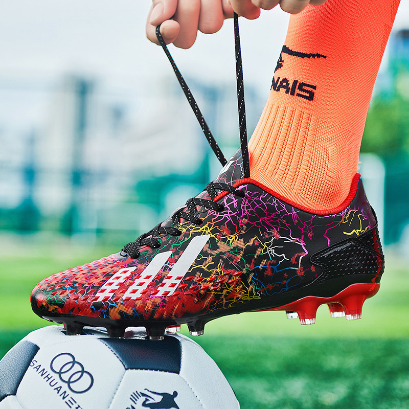 梅西猎鹰足球鞋15周年男女学生ag长钉tf碎钉儿童x19小李子训练鞋