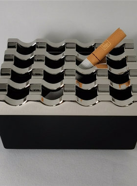 2026主推款90mm16孔锌合金烟灰缸