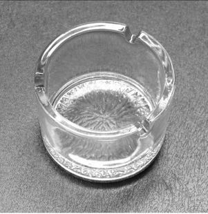 玻璃尊皇琉璃圆精品万宝路家居防飞灰人气烟灰缸创意 个性 潮流