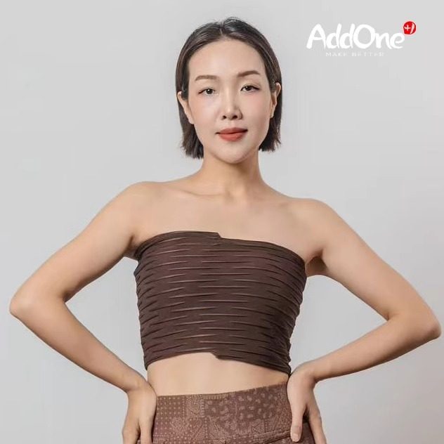 AddOne+1瑜伽服防滑肌理感高弹运动瑜伽背心普拉提外穿抹胸背心