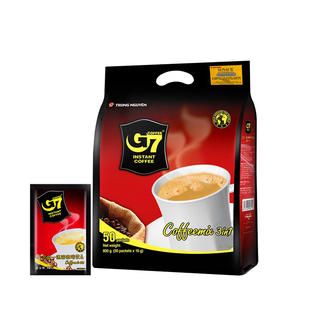 越南原装进口中原 G7速溶咖啡原味50包【2412-2612】
