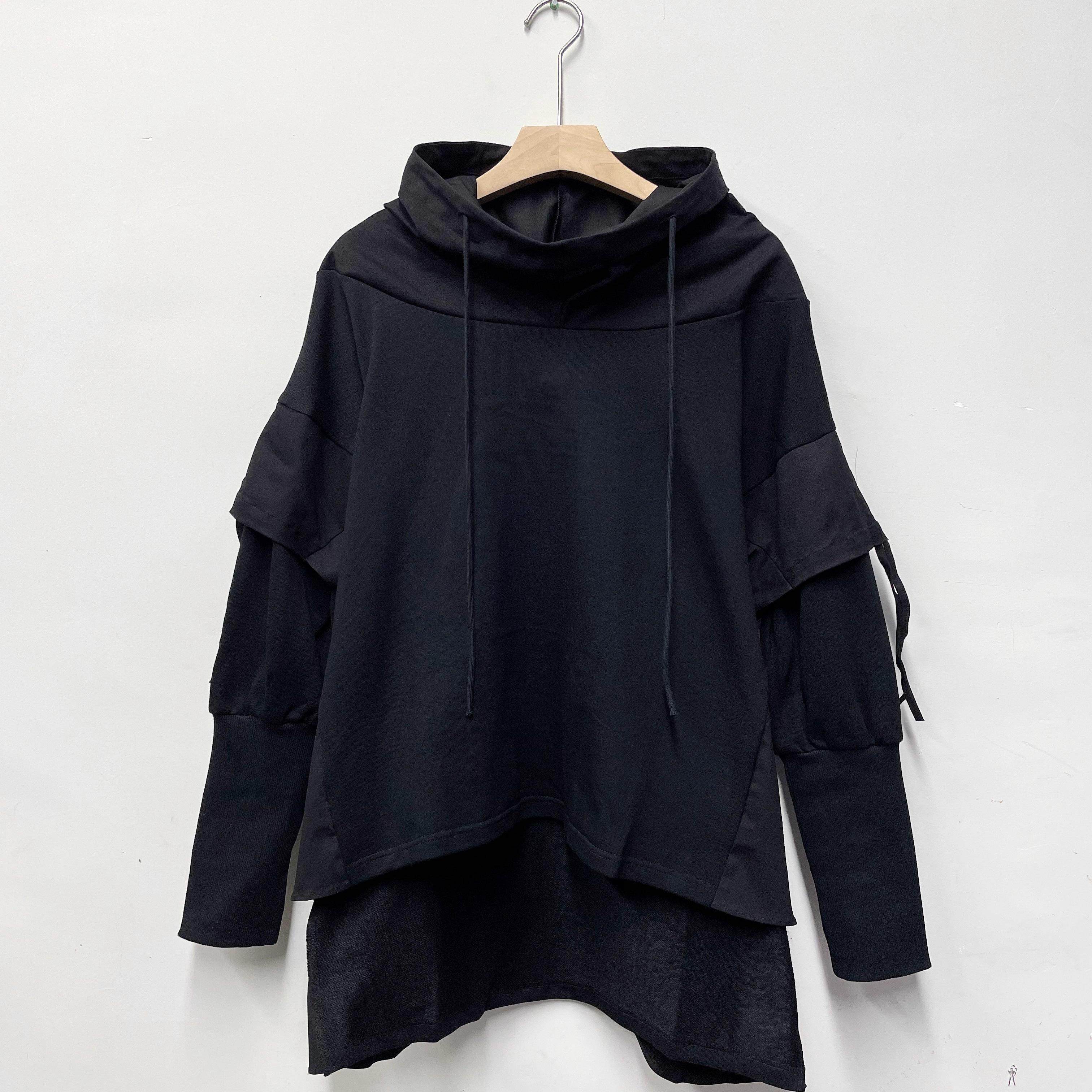 斗篷山本风巫师帽衫暗黑系衣服