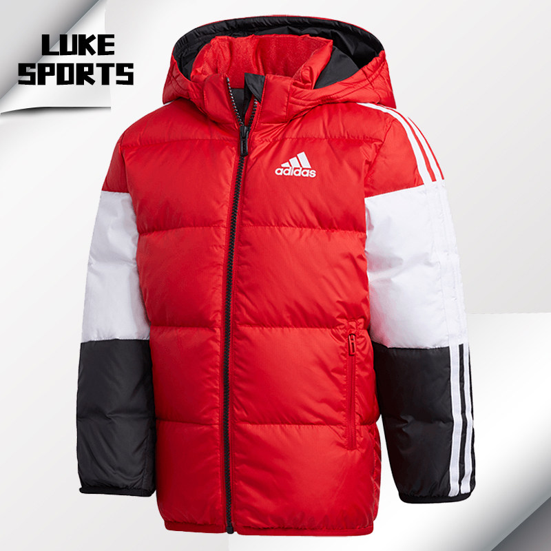 Adidas/阿迪达斯正品新款小童装冬季训练休闲运动羽绒服 GL1333