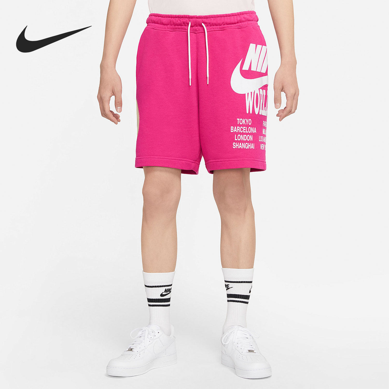 Nike/耐克正品 夏季新款男子运动休闲透气环游纪念短裤DA0646-615