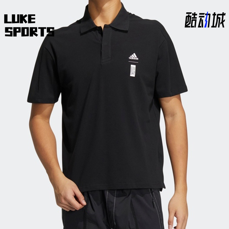 Adidas/阿迪达斯正品新品武极系列男子运动透气短袖POLO衫HE5164