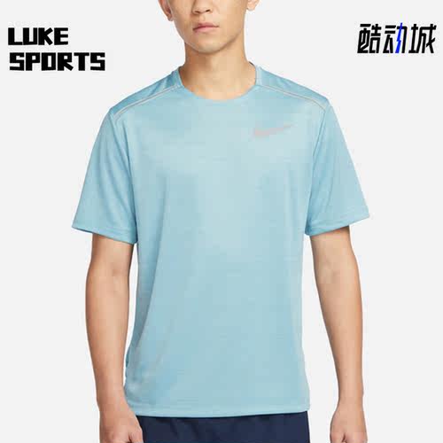 Nike/耐克正品夏季新款男子圆领透气运动短袖T恤AJ7566-494